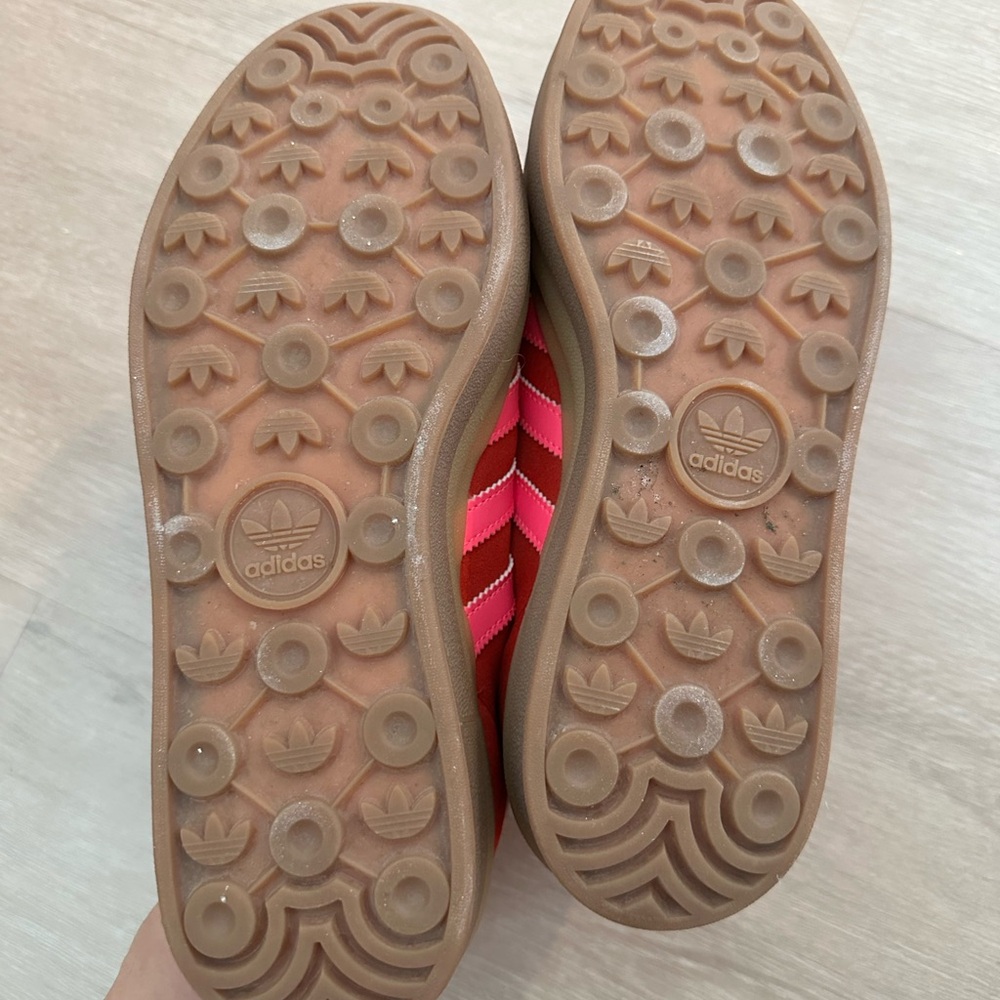 Adidas gazelle bold red and pink sneakers - Picture 6 of 6